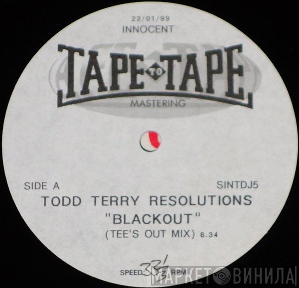 Todd Terry  - Blackout