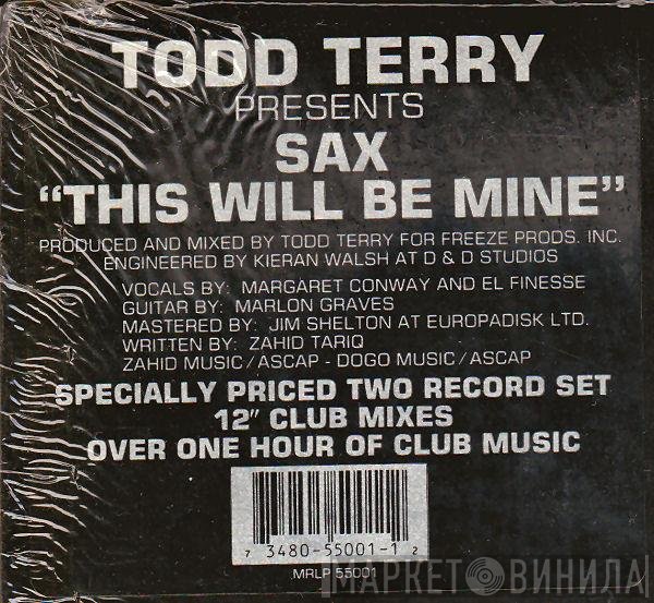 Todd Terry, Sax - This Will Be Mine