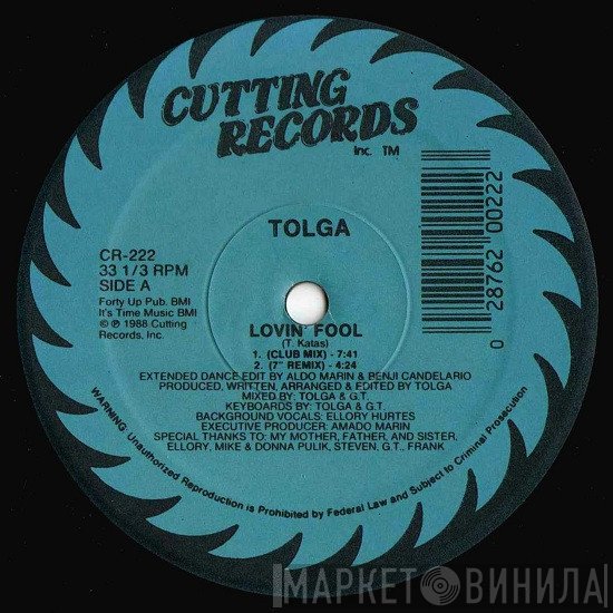Tolga  - Lovin' Fool