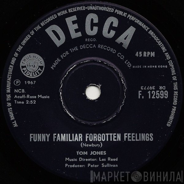 Tom Jones - Funny Familiar Forgotten Feeling