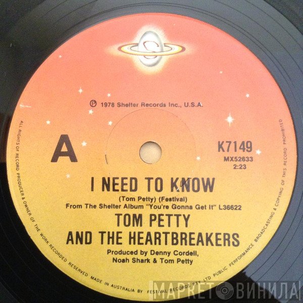 Tom Petty And The Heartbreakers  - I Need To Know