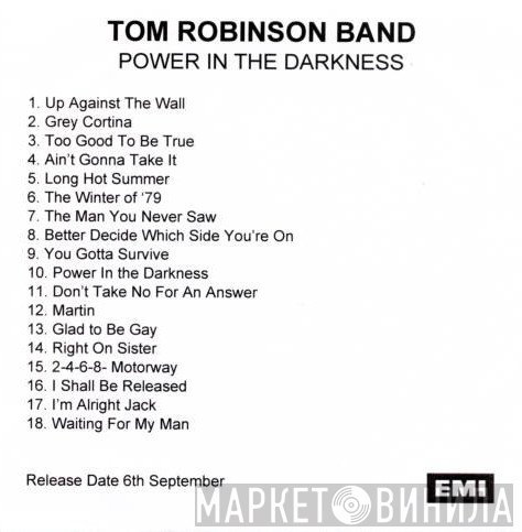 Tom Robinson Band  - Power In The Darkness