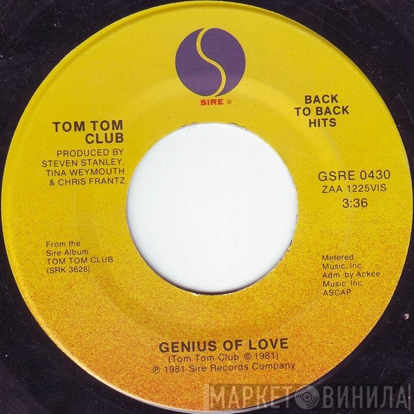 Tom Tom Club  - Genius Of Love / Wordy Rappinghood