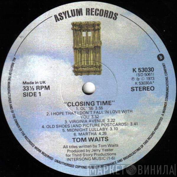 Tom Waits  - Closing Time