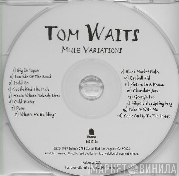 Tom Waits  - Mule Variations