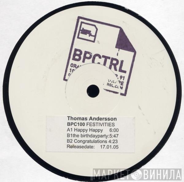 Tomas Andersson  - Festivities