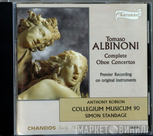 Tomaso Albinoni, Simon Standage, Anthony Robson, Collegium Musicum 90 - Complete Oboe Concertos