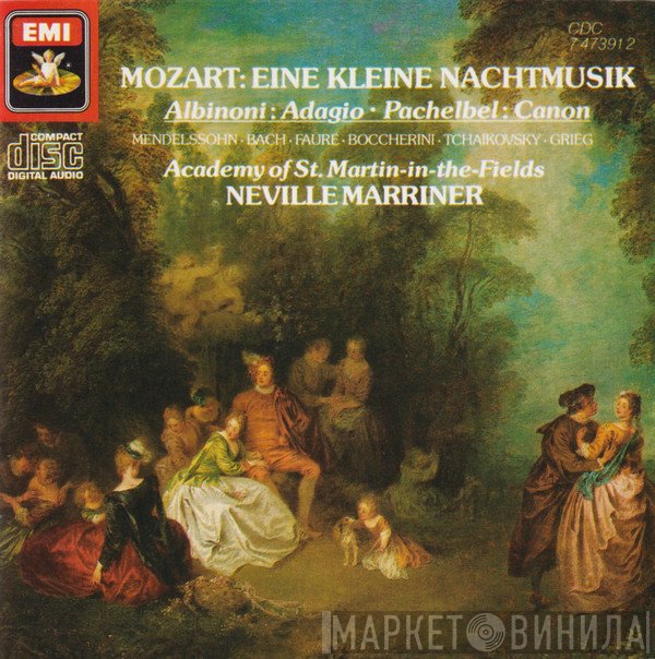 Tomaso Albinoni, Wolfgang Amadeus Mozart, Johann Pachelbel, Gabriel Fauré, Felix Mendelssohn-Bartholdy, The Academy Of St. Martin-in-the-Fields, Luigi Boccherini, Sir Neville Marriner, Pyotr Ilyich Tchaikovsky - Eine Kleine Nachtmusik