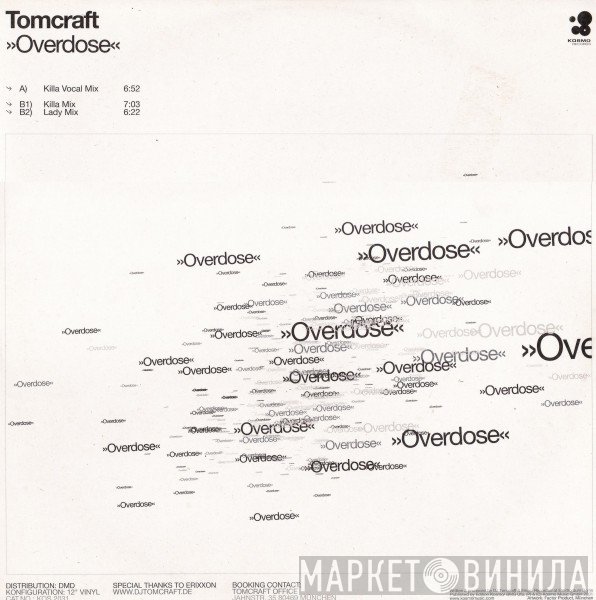 Tomcraft  - Overdose