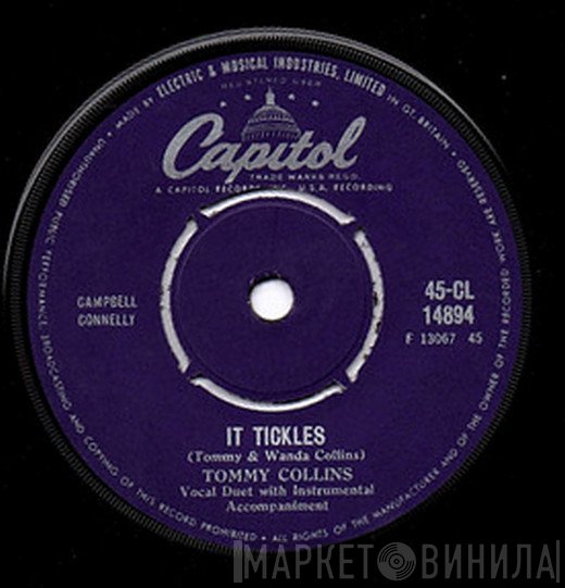 Tommy Collins - It Tickles / Let Down