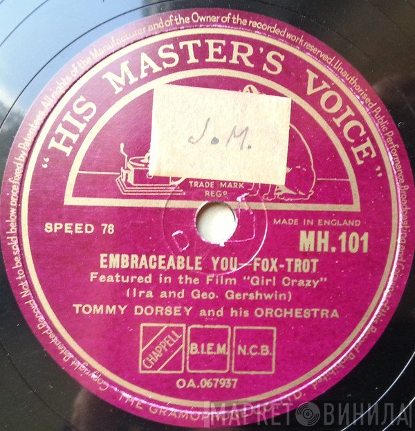 Tommy Dorsey And His Orchestra  - Embraceable You / Again