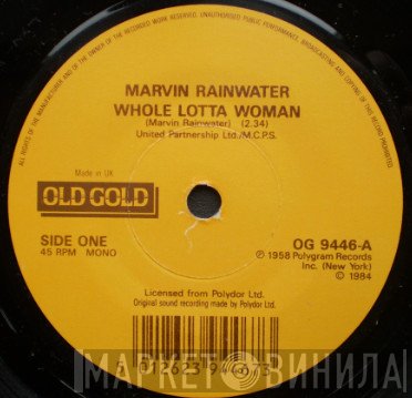 Tommy Edwards, Marvin Rainwater - Whole Lotta Woman / It's All In The Game