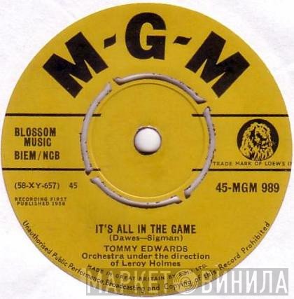Tommy Edwards - It's All In The Game