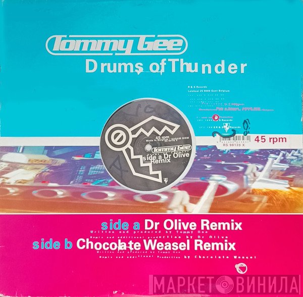 Tommy Gee - Drums Of Thunder (Remixes)