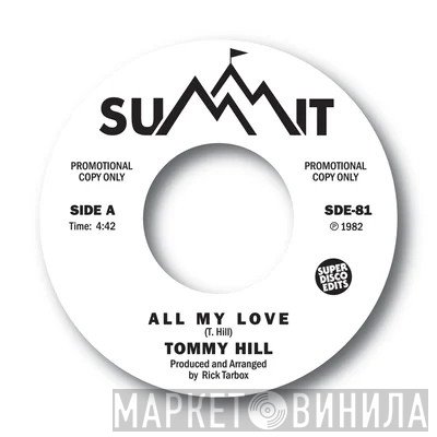 Tommy Hill  - All My Love