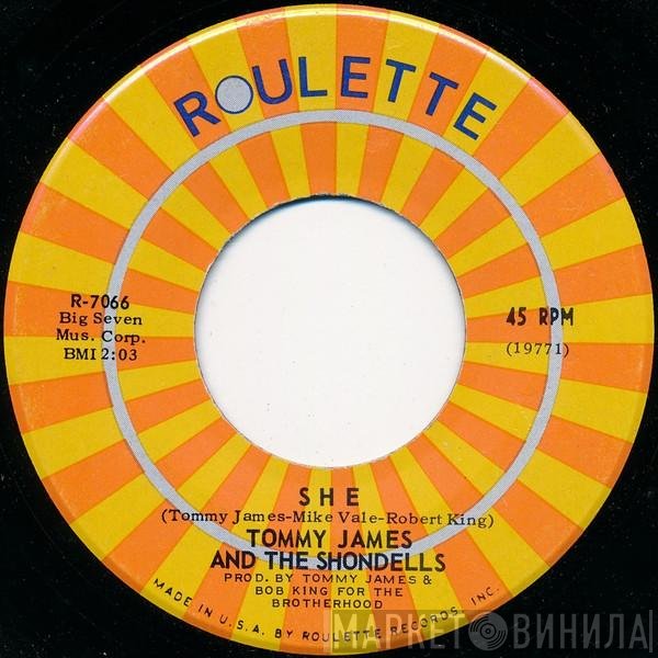 Tommy James & The Shondells  - She / Loved One