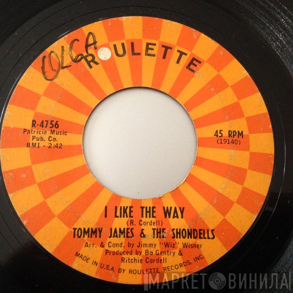 Tommy James & The Shondells  - I Like The Way