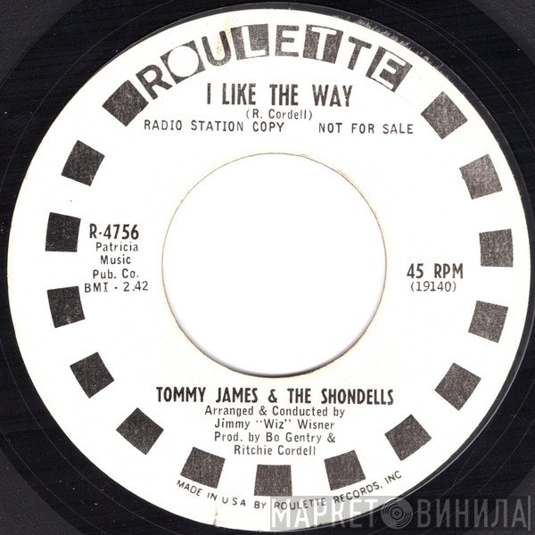 Tommy James & The Shondells  - I Like The Way