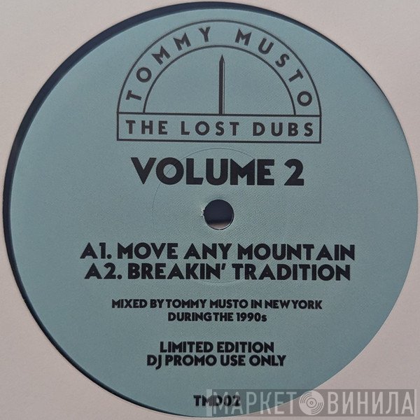 Tommy Musto - The Lost Dubs Volume 2