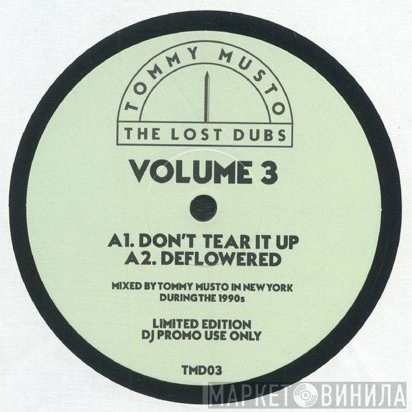 Tommy Musto - The Lost Dubs Volume 3