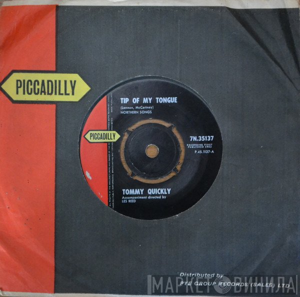Tommy Quickly - Tip Of My Tongue