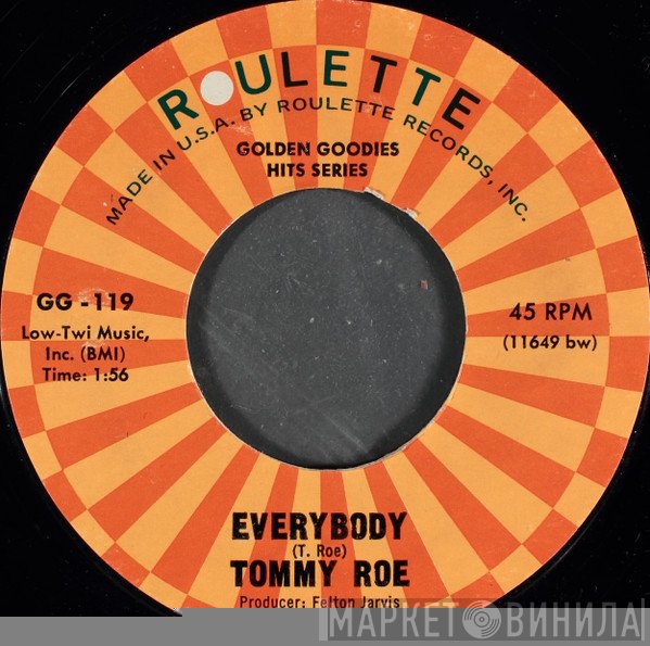 Tommy Roe - Everybody / Sorry I'm Late, Lisa
