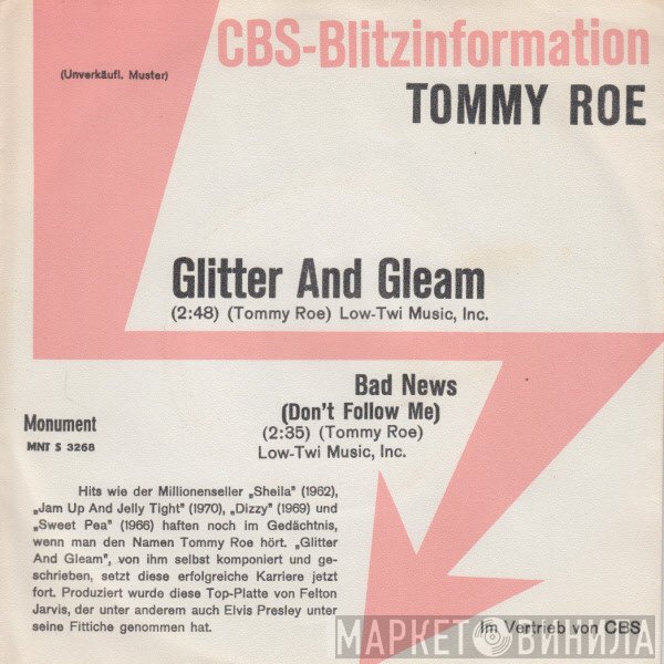 Tommy Roe - Glitter And Gleam