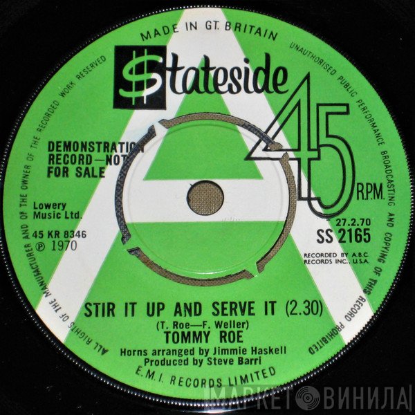 Tommy Roe - Stir It Up And Serve It
