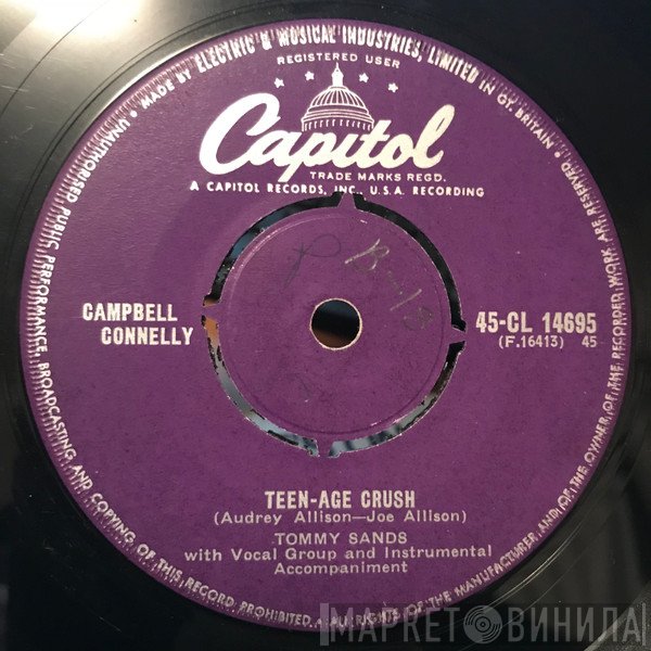 Tommy Sands - Teen-Age Crush / Hep Dee Hootie