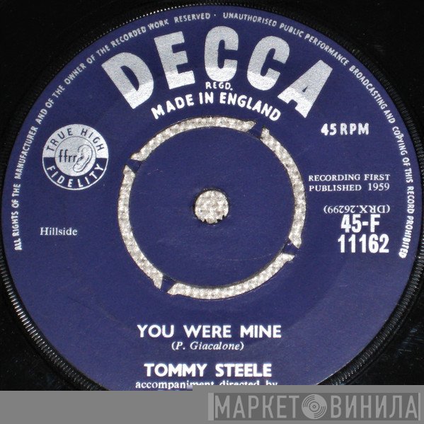 Tommy Steele - You Were Mine