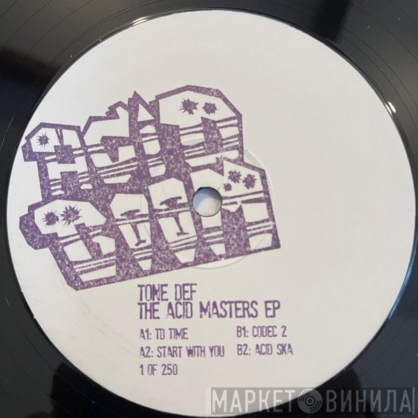 Tone Def - The Acid Masters EP