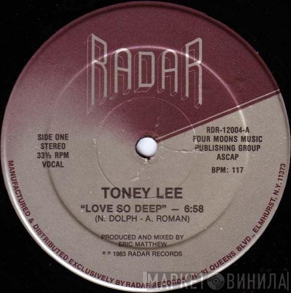 Toney Lee  - Love So Deep