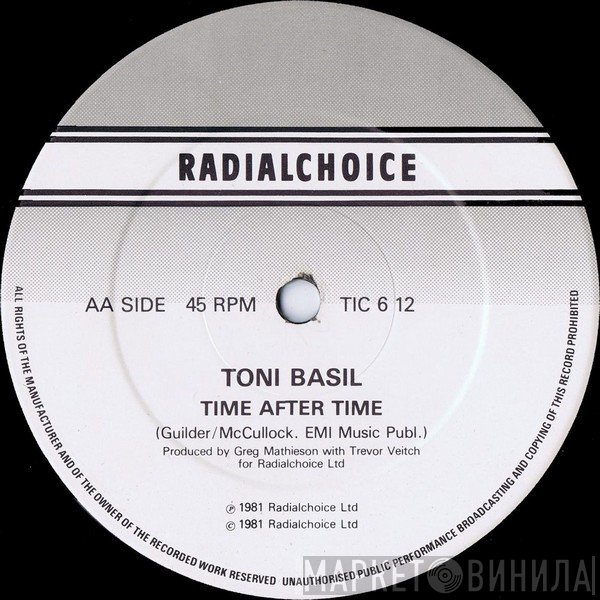 Toni Basil  - Time After Time / You Gotta Problem