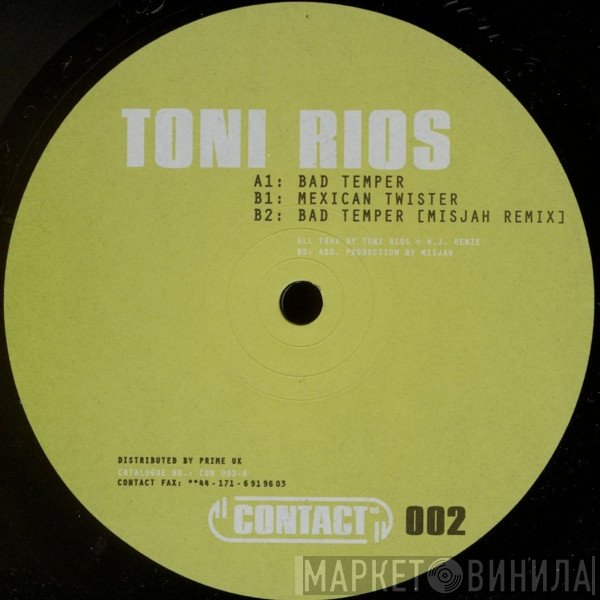 Toni Rios  - Bad Temper