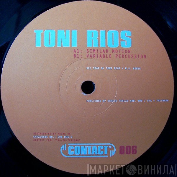 Toni Rios  - Similar Motion