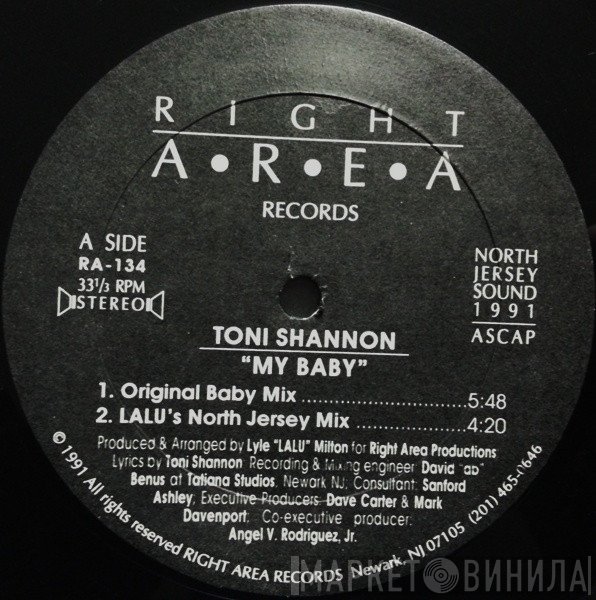 Toni Shannon - My Baby