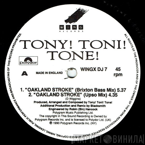 Tony! Toni! Toné! - Oakland Stroke