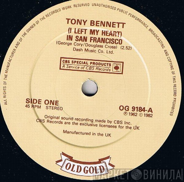 Tony Bennett - (I Left My Heart) In San Francisco
