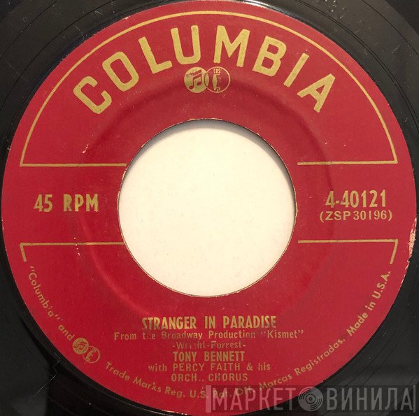 Tony Bennett  - Stranger In Paradise / Why Does It Have To Be Me?