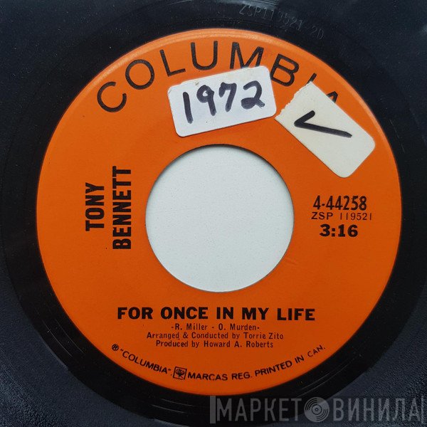 Tony Bennett  - For Once In My Life