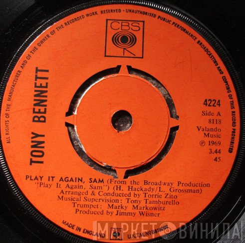 Tony Bennett - Play It Again Sam