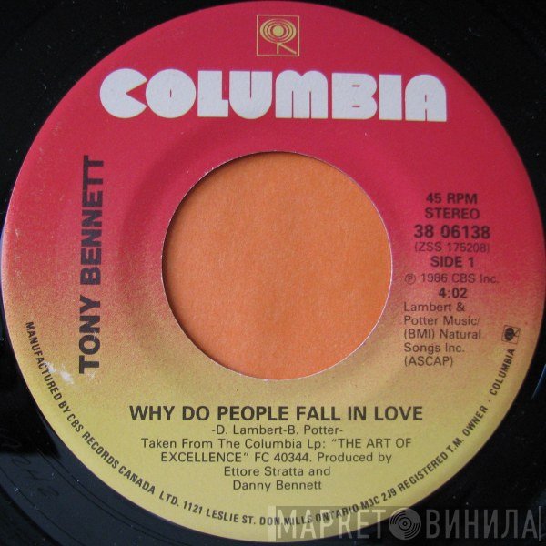 Tony Bennett  - Why Do People Fall In Love