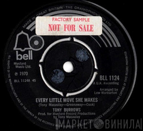 Tony Burrows - Every Little Move She Makes