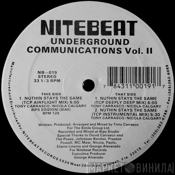 Tony Carrasco - Underground Communications Vol. II