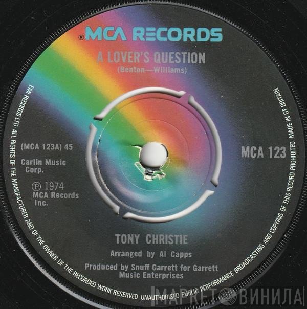 Tony Christie - A Lover's Question