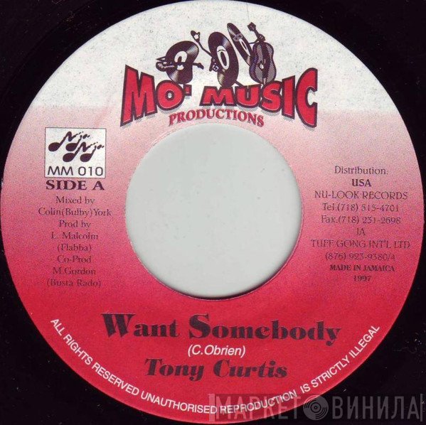 Tony Curtis - Want Somebody
