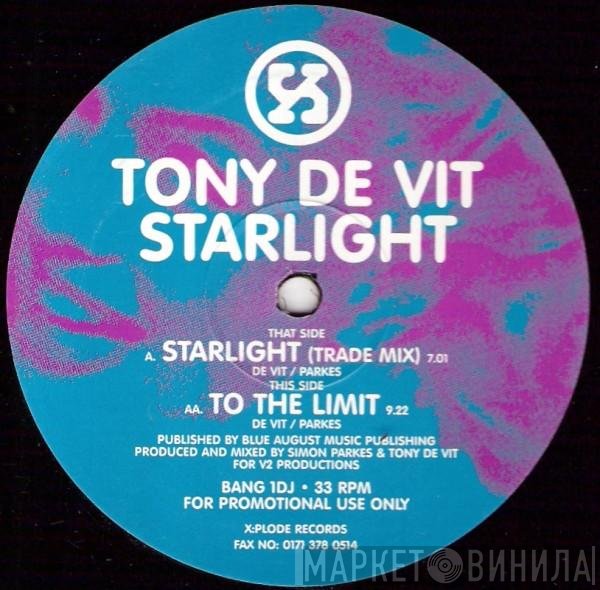 Tony De Vit  - Starlight / To The Limit