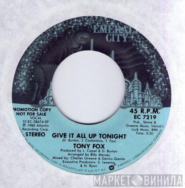 Tony Fox - A Tear Fell