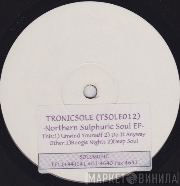 Tony Free - Northern Sulphuric Soul EP