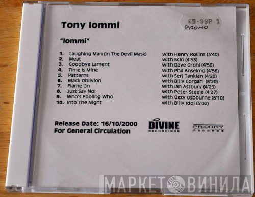 Tony Iommi  - Iommi